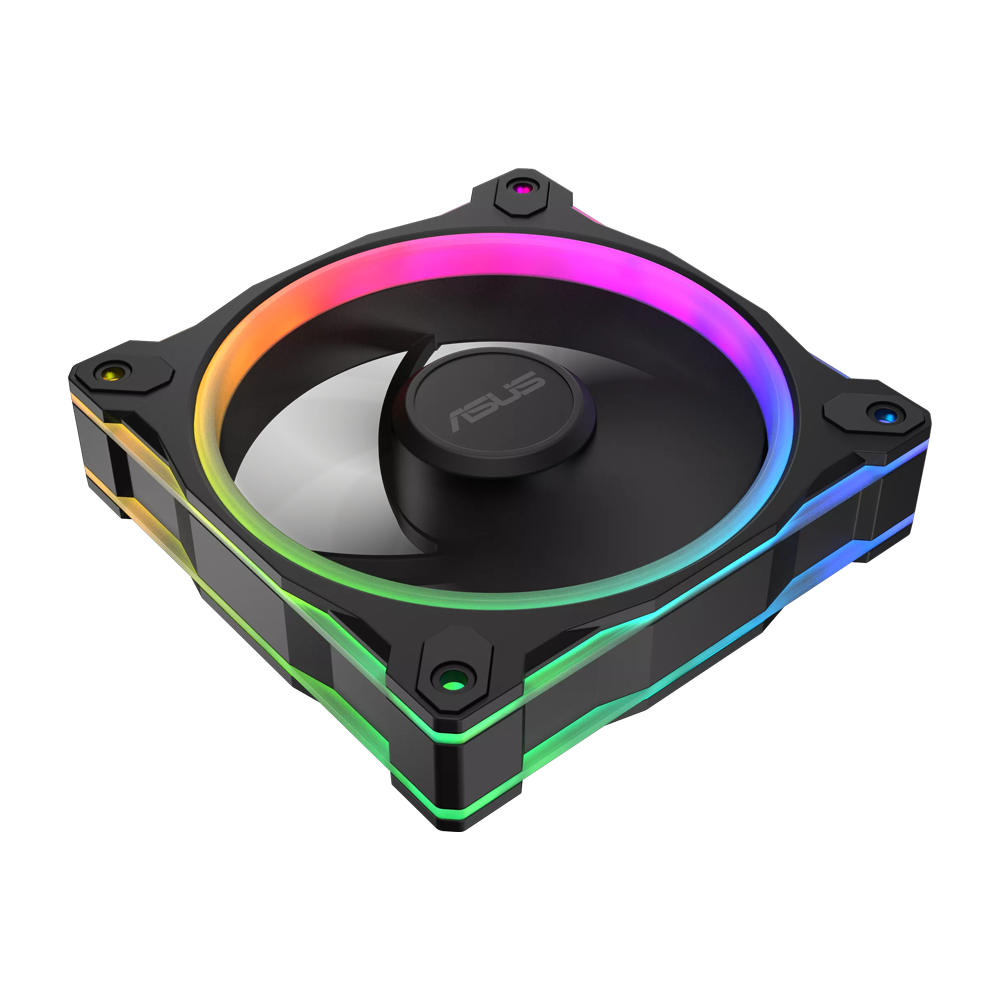 ASUS Prime MR120 ARGB Triple Pack Fan - Black