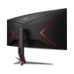 AOC CU34G2X 34 Inch 144Hz WQHD HDMI 2.0 1ms Curved Gaming Monitor - Black