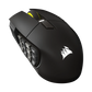 CORSAIR SCIMITAR ELITE Wireless SE MMO Gaming Mouse Gun Metal (AP) - Black