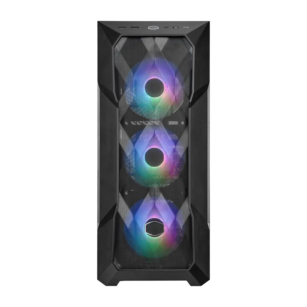 Cooler Master MasterBox TD500 Mesh V2 ARGB ATX Mid Tower Case - Black