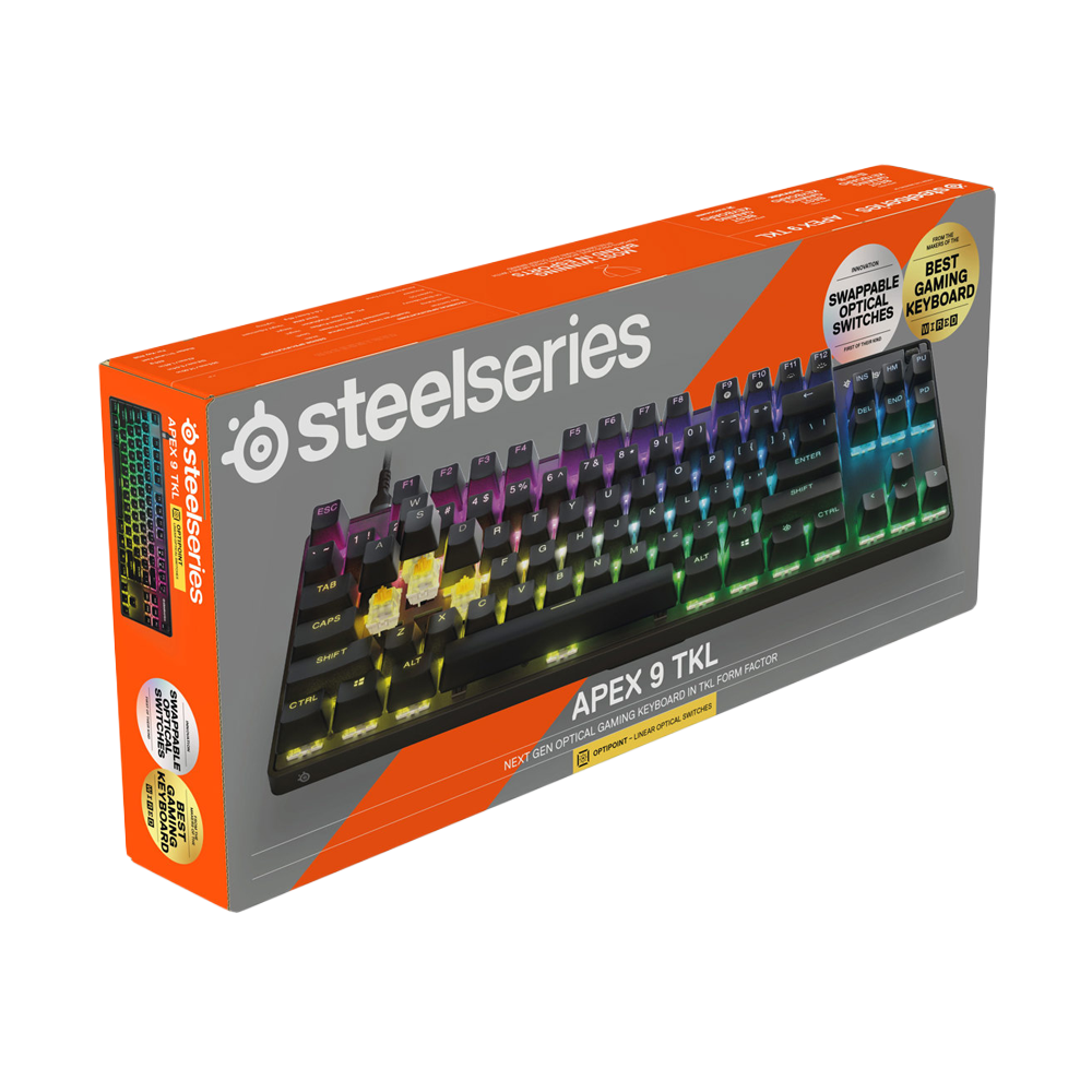 STEELSERIES APEX 9 TKL RGB US Keyboard - Black