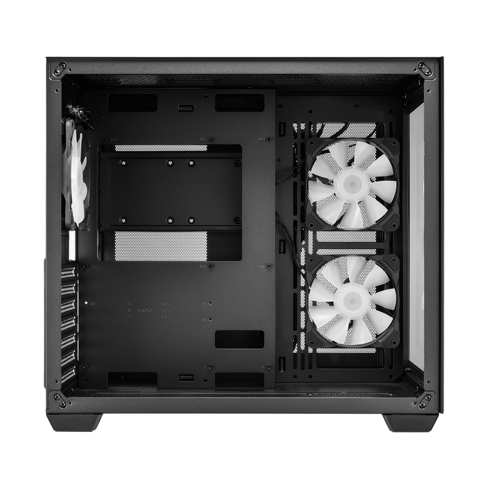 FSP CMT380B USB3.0x2 ATX Mid Tower - Black