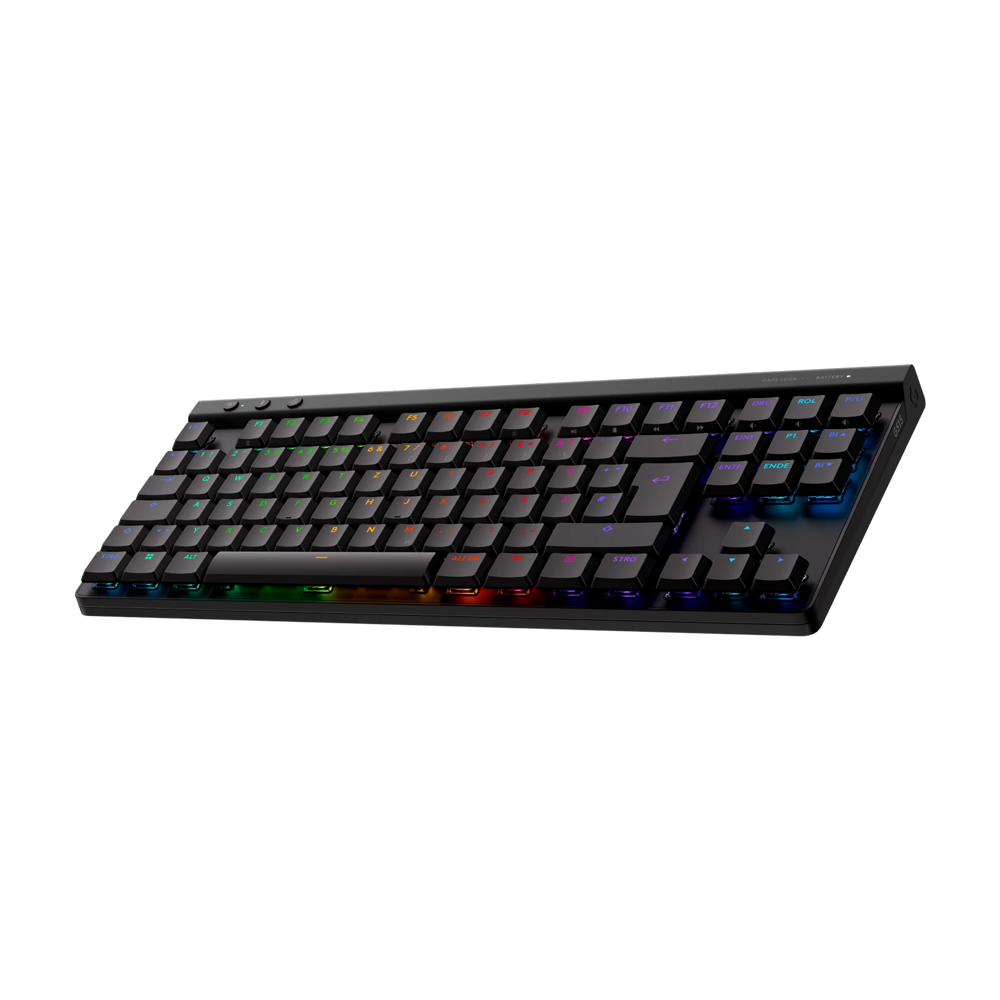 LOGITECH G515 LIGHTSPEED TACTILE TKL Low Profile RGB Wireless Gaming Keyboard - Black