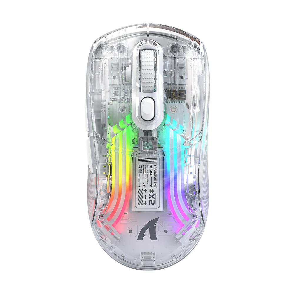 ATTACK SHARK X2 Wireless Gaming Mouse White Quadra Stores attack-shark-x2-wireless-gaming-mouse-white-quadra-stores