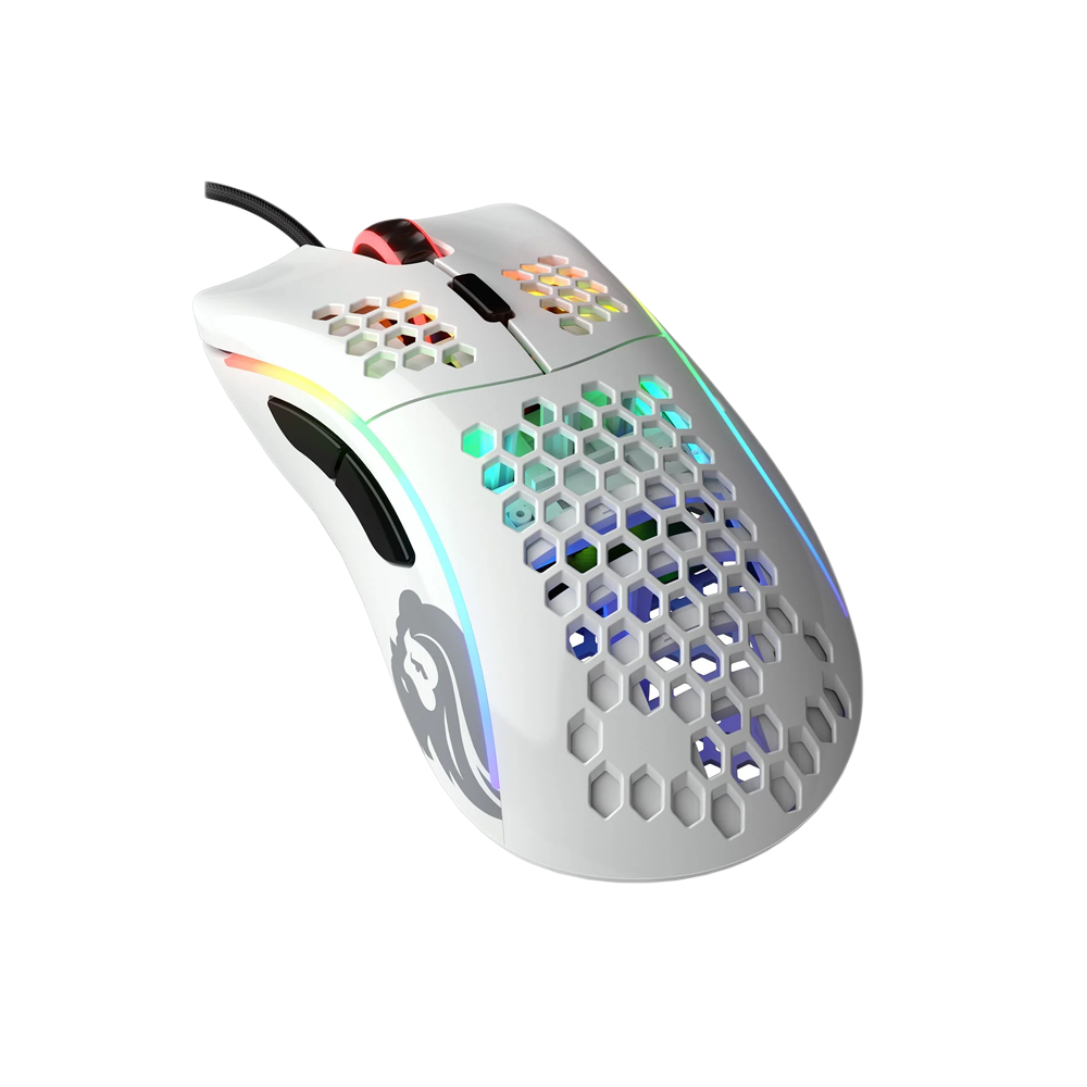 GLORIOUS MODEL D Minus Wireless Gaming Mouse - Matte White