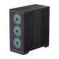 APNX CREATOR C1 V1 ARGB Fan x 4 Mid Tower Case - Black