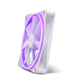 NZXT F140 RGB 140mm RGB Single Fan - White