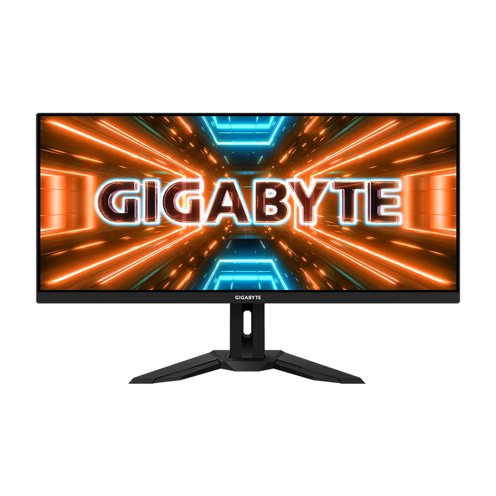 GIGABYTE M34WQ 34 Inch WQHD 144Hz HDMI 2.0 1ms Edge Gaming Monitor - Black