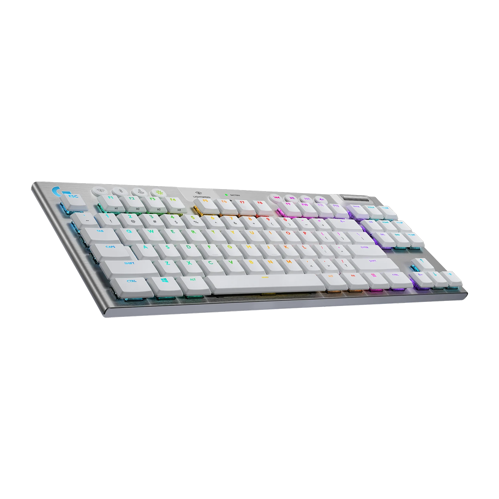LOGITECH G915 TKL Lightspeed RGB Wireless Mechanical Keyboard - White