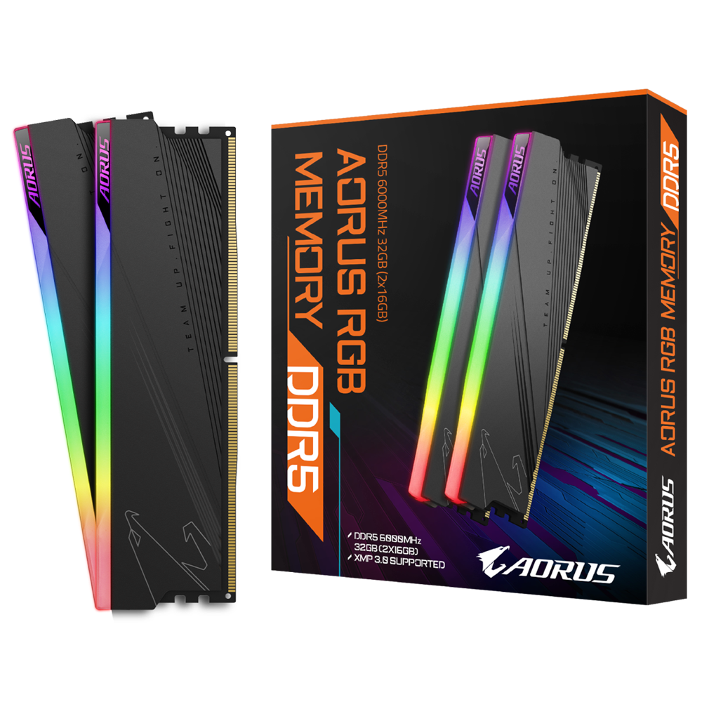 GIGABYTE AORUS RGB 32GB 6000MT/s MEMORY