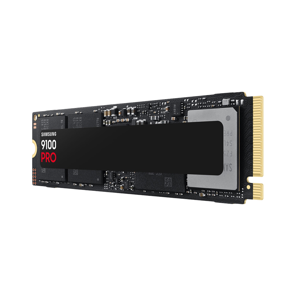 SAMSUNG 9100 PRO PCIe Gen 5x4 M.2 SSD (14,700 MB/s, 13,400 MB/s) - 2TB