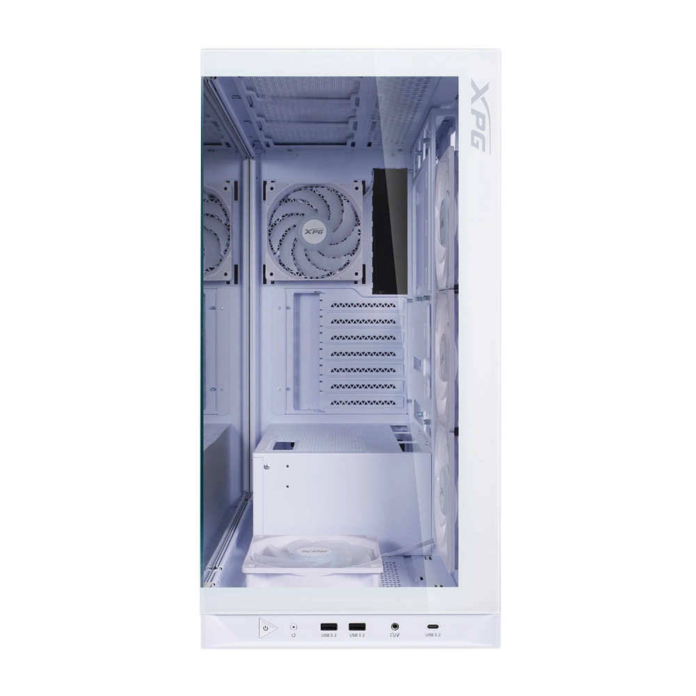XPG INVADER X BTF Mid Tower Case - White