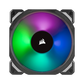 CORSAIR ML120 PRO RGB LED 120mm PWM Premium Magnetic Levitation Fan Single Pack - Black