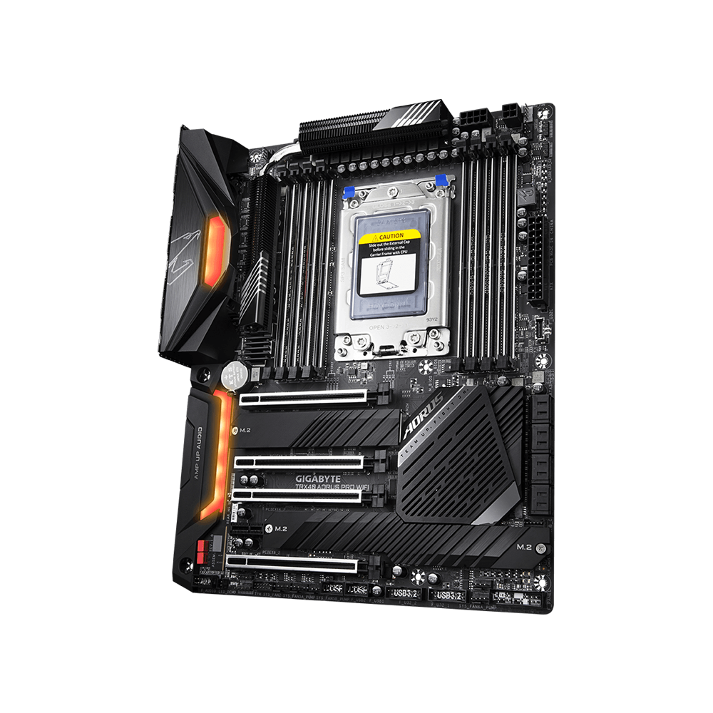 GIGABYTE TRX40 AORUS PRO WIFI DDR4 Motherboard - Black