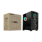 GIGABYTE C301G V2 RGB Tempered Glass E-ATX Mid Tower Case - Black