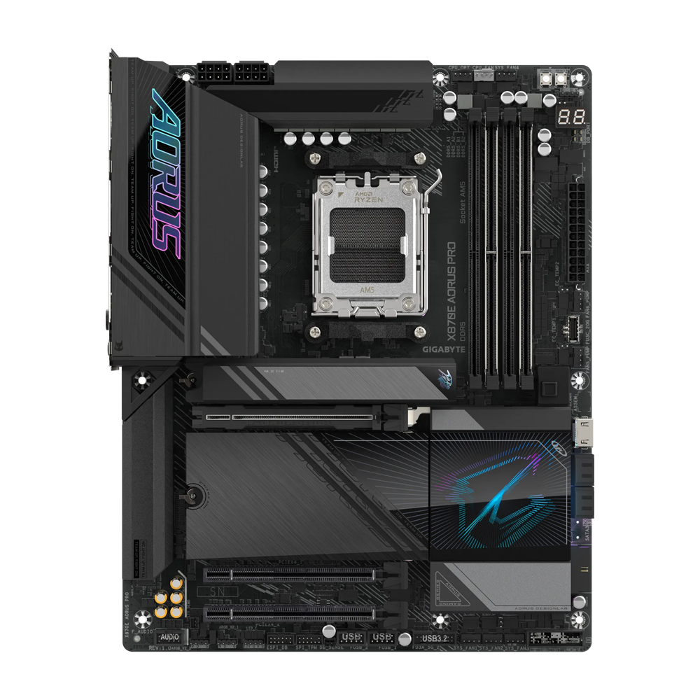 GIGABYTE X870E AORUS PRO 1.0 DDR5 Motherboard - Black