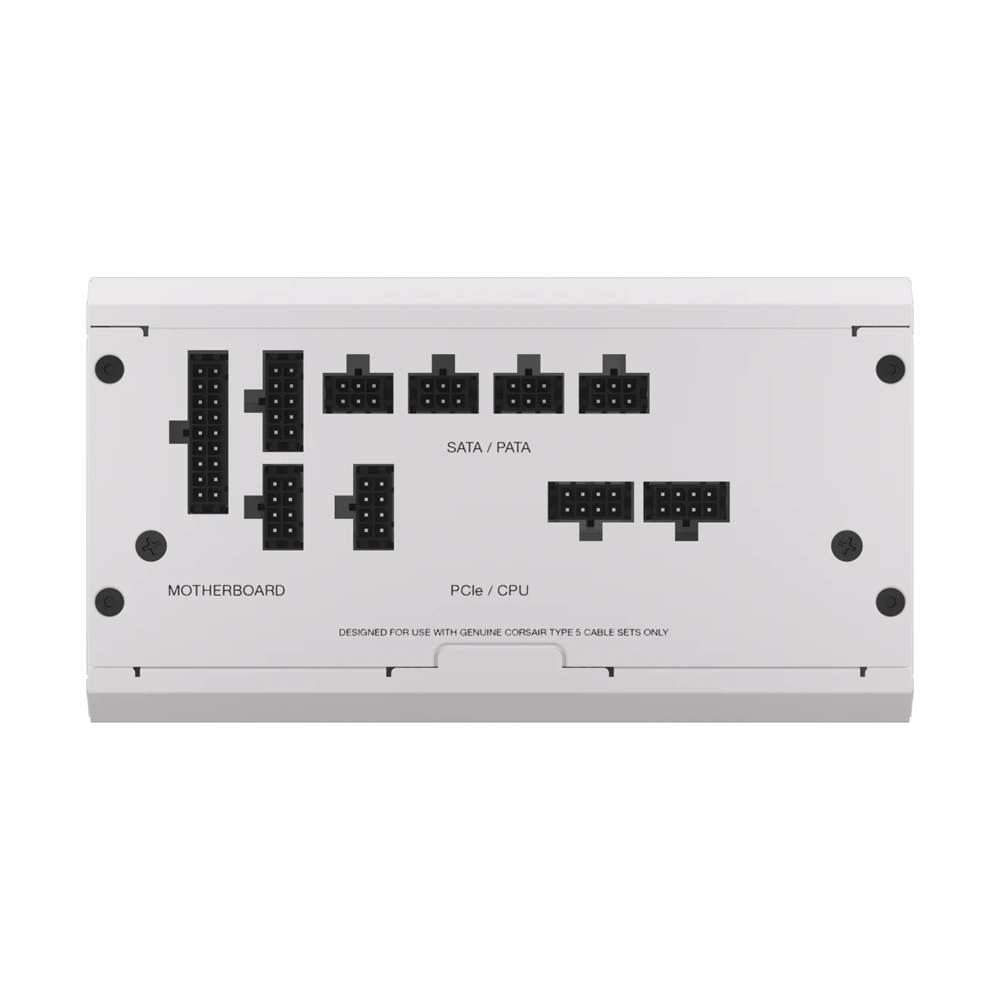 CORSAIR RM750x 750W 80 Plus Gold Shift Fully Modular Low Noise Side Connectors Power Supply - White