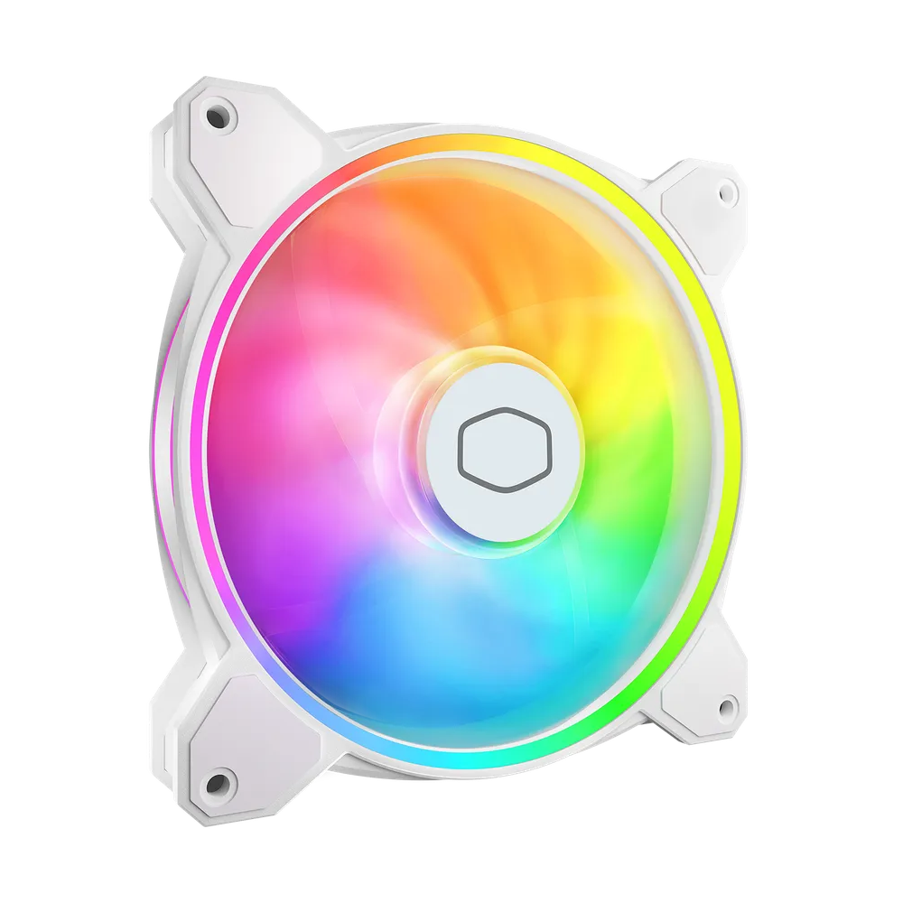 Cooler Master MasterFan MF140 HALO2 ARGB Case Fan - White