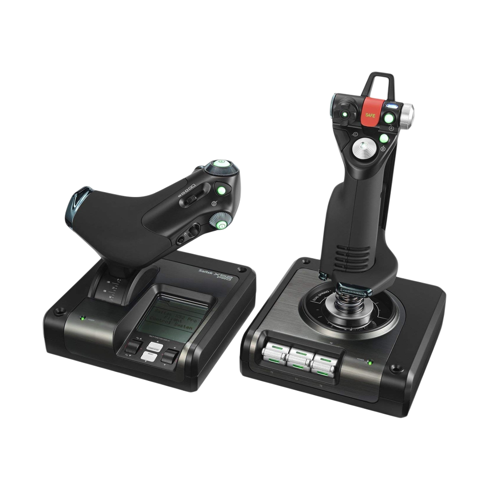 LOGITECH JOYSHTICS G SAITEK X52 PROFESSIONAL H.O.T.A.S