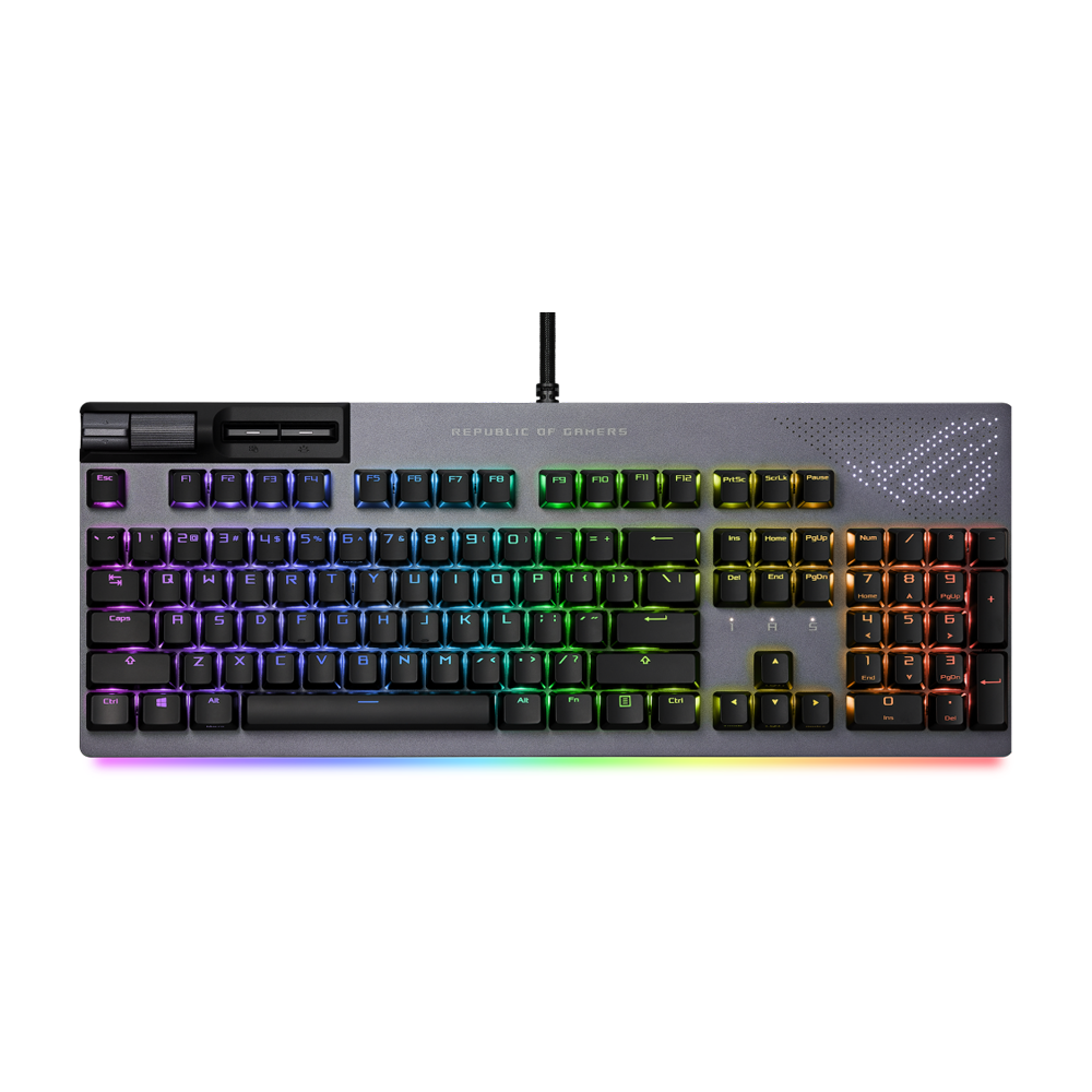 ASUS ROG STRIX FLARE II XA07 RGB Wired Animate Mechanical Gaming Keyboard - Black
