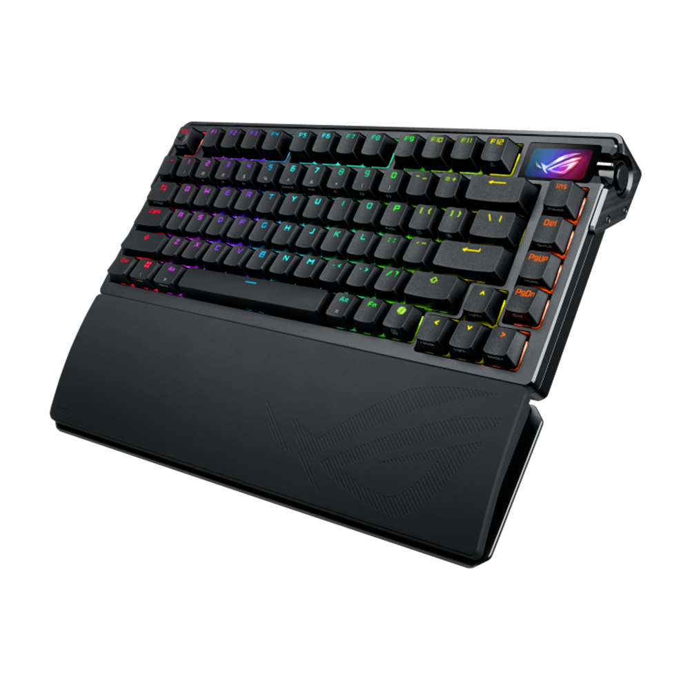 ASUS ROG AZOTH EXTREME 75% RGB Wireless Mechanical Gaming Keyboard Arabic - Black