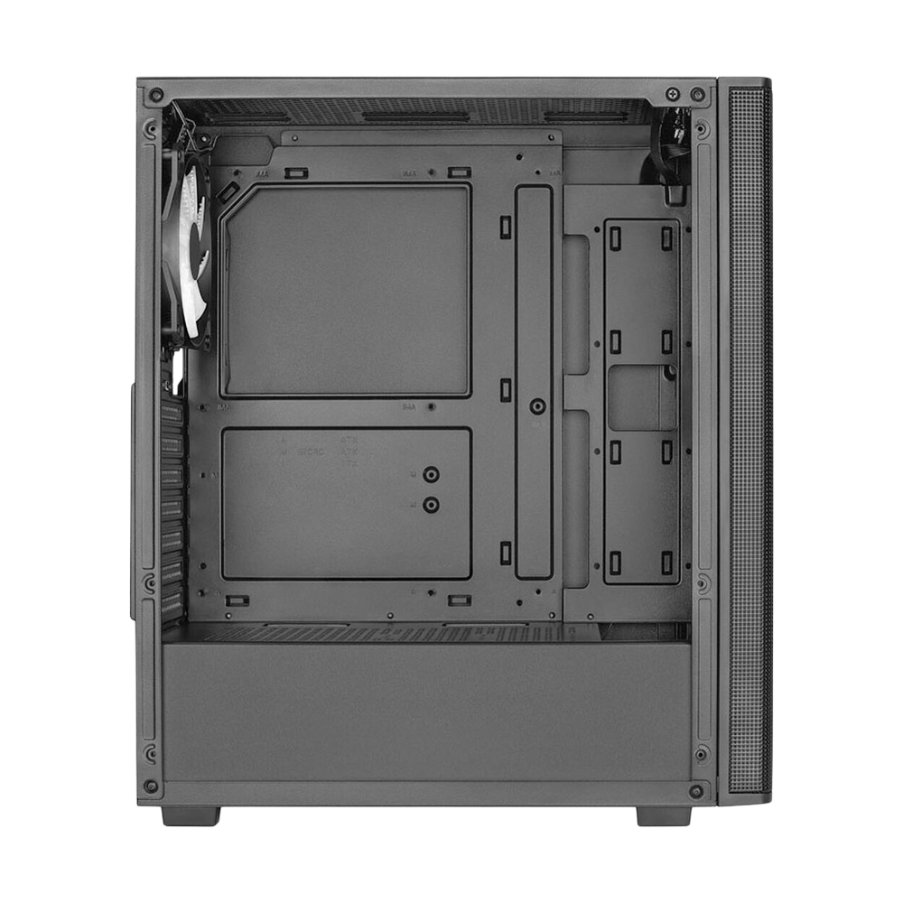 AEROCOOL DESIGNER V2 RGB Fan x 4 Mid Tower Case - Black