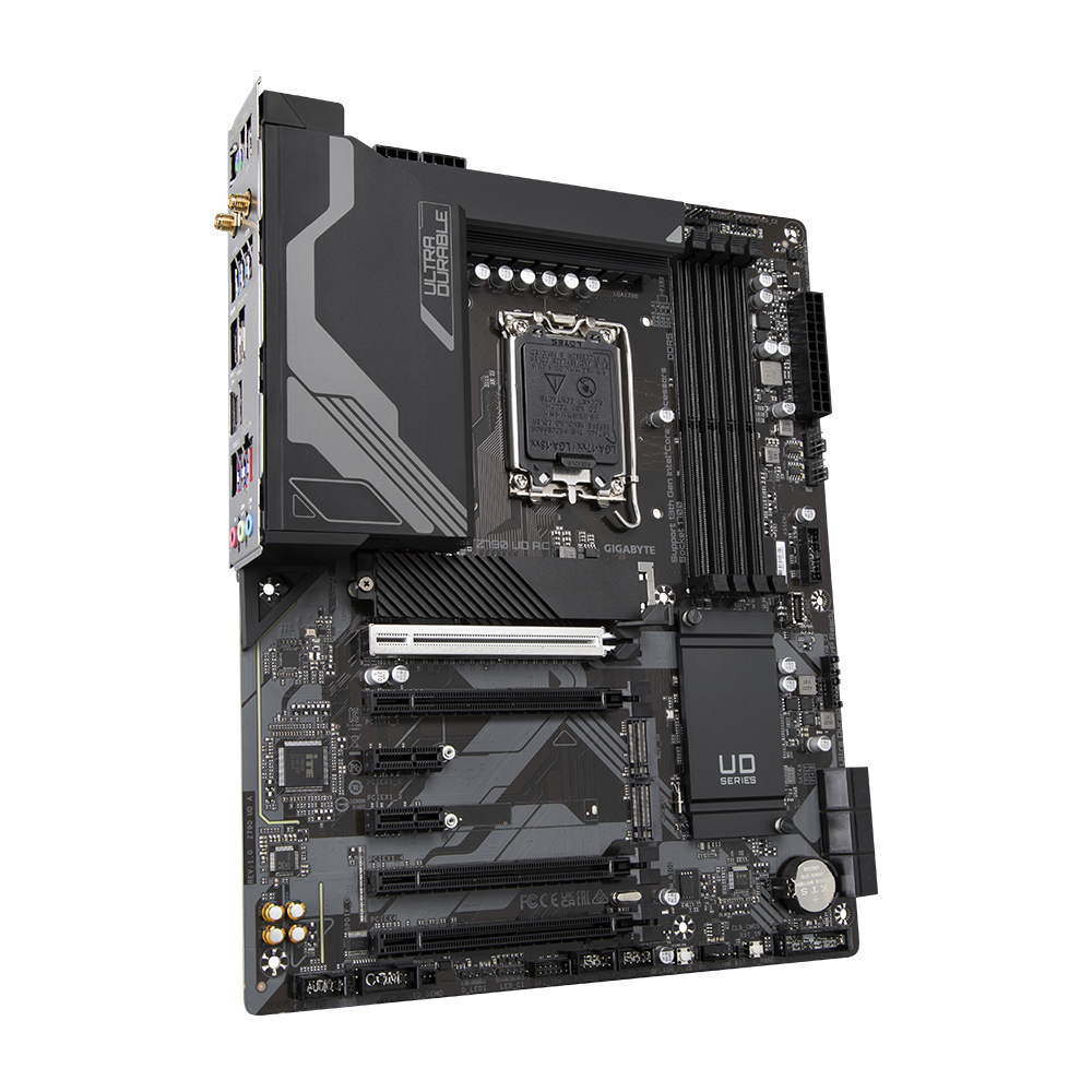 GIGABYTE Z790 UD AC 1.2 DDR5 ATX Motherboard - Black