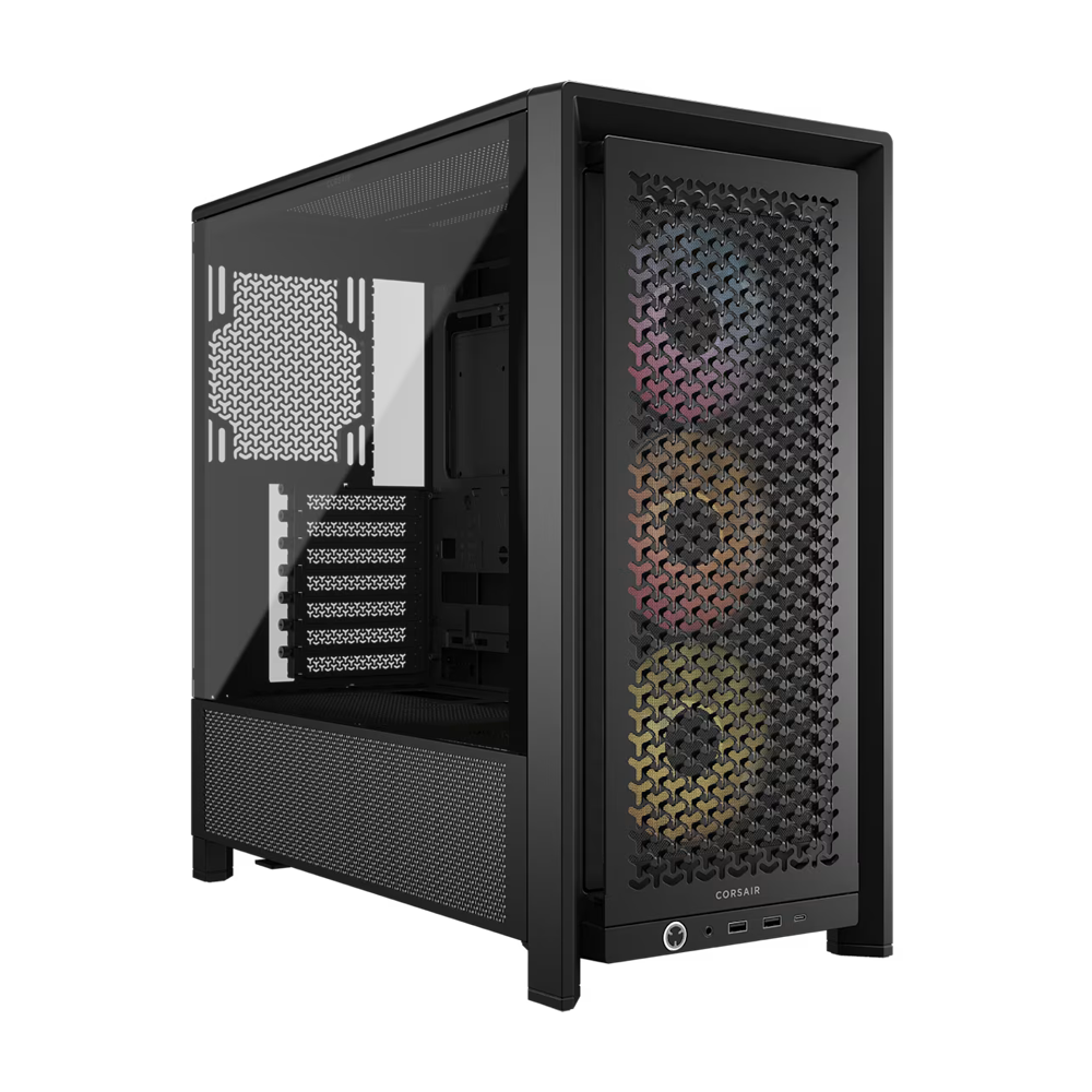 CORSAIR 4000D RS ARGB Case - Black