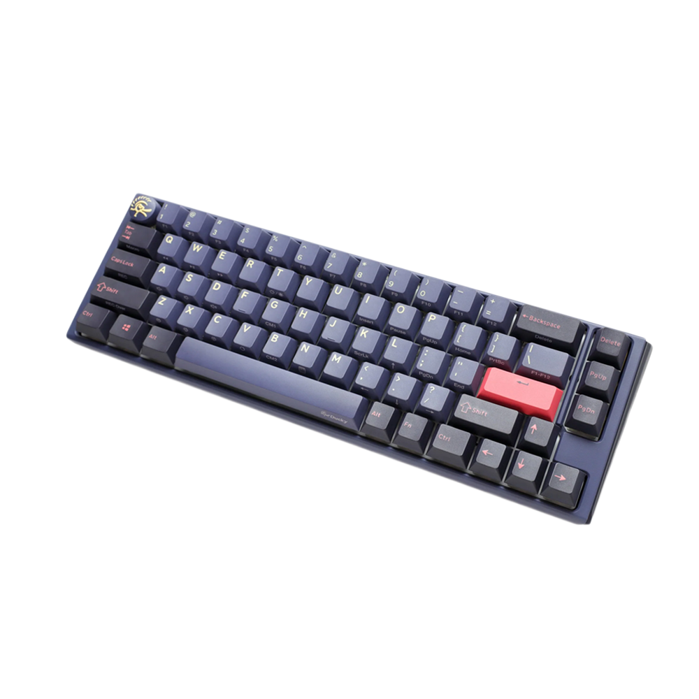 DUCKY ONE 3 SF PBT HOT SWAP Blue Switch Cherry RGB Wired Mechanical Gaming Keyboard Arabic - Cosmic Blue