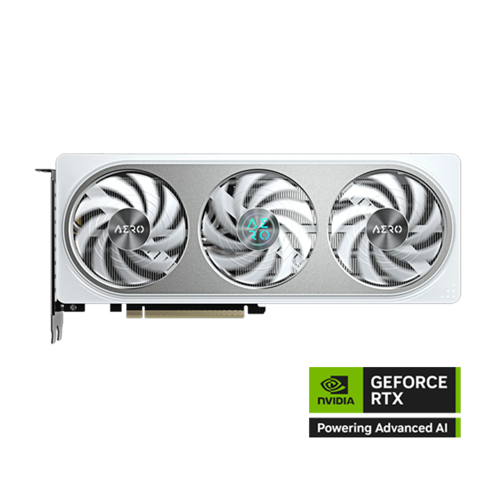 GIGABYTE Nvidia GeForce RTX 5060 Ti AERO OC 16GB Graphics Card - White