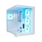 AEROCOOL P500C ARGB Fan x 4 Mid Tower Case - White
