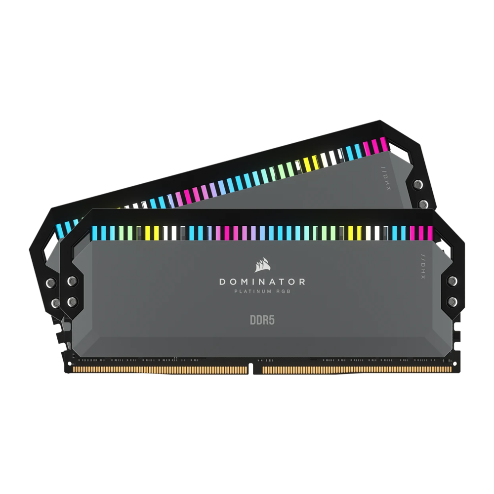 CORSAIR DOMINATOR PLATINUM RGB 32GB (2x16GB) DDR5 DRAM 6000MT/s C30 AMD EXPO Memory Kit