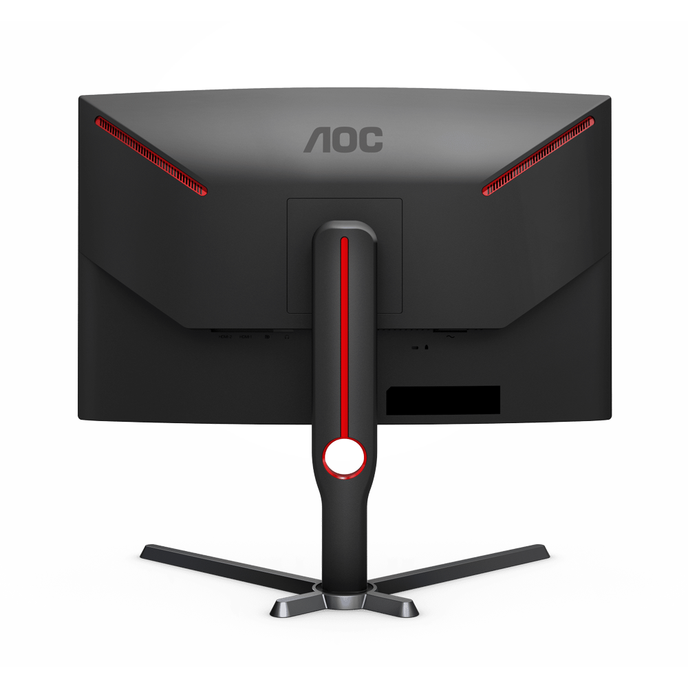 AOC CQ27G3Z 27 Inch 240Hz QHD HDMI 2.0 0.5ms Curved Gaming Monitor - Black