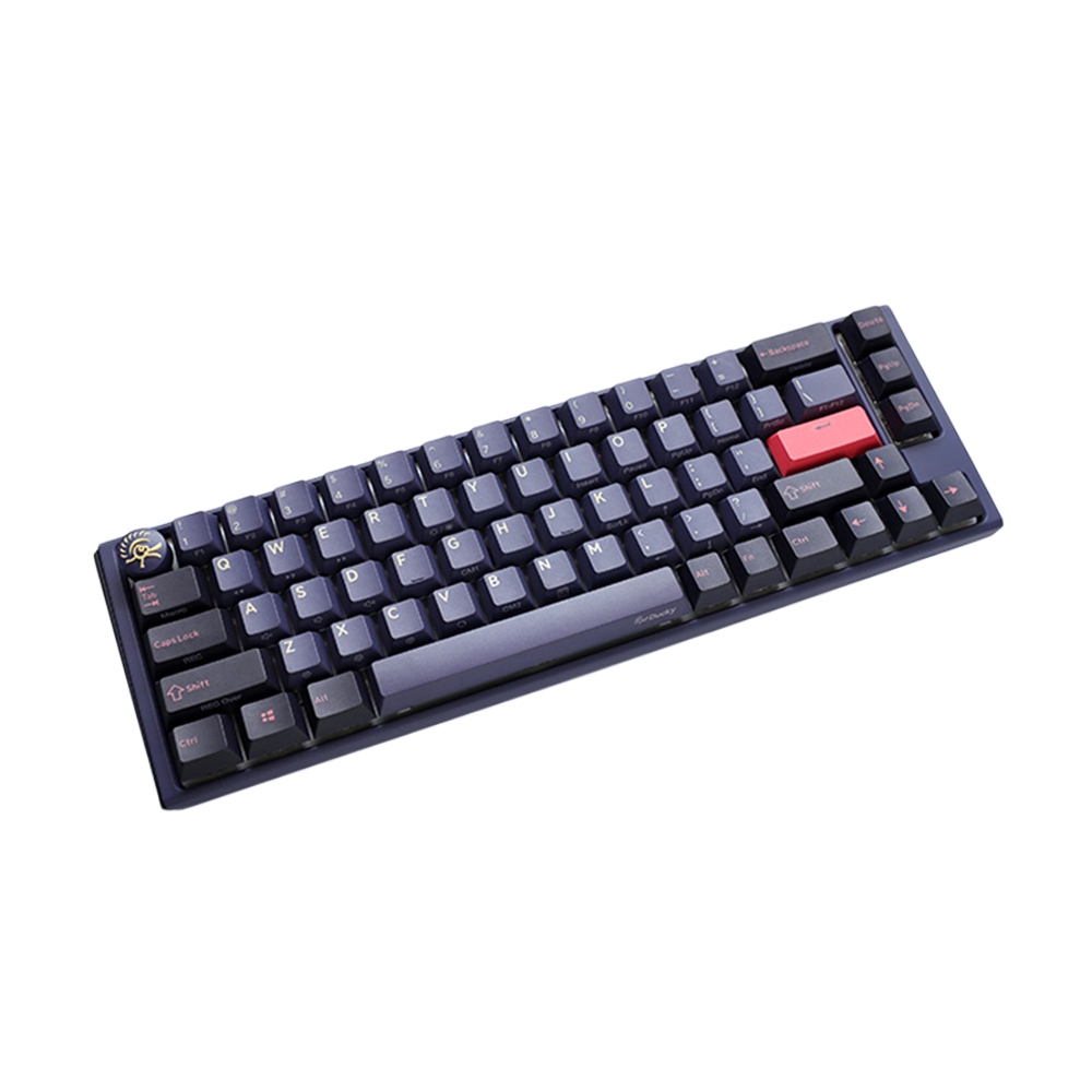 DUCKY ONE 3 SF PBT HOT SWAP Blue Switch Cherry RGB Wired Mechanical Gaming Keyboard Arabic - Cosmic Blue