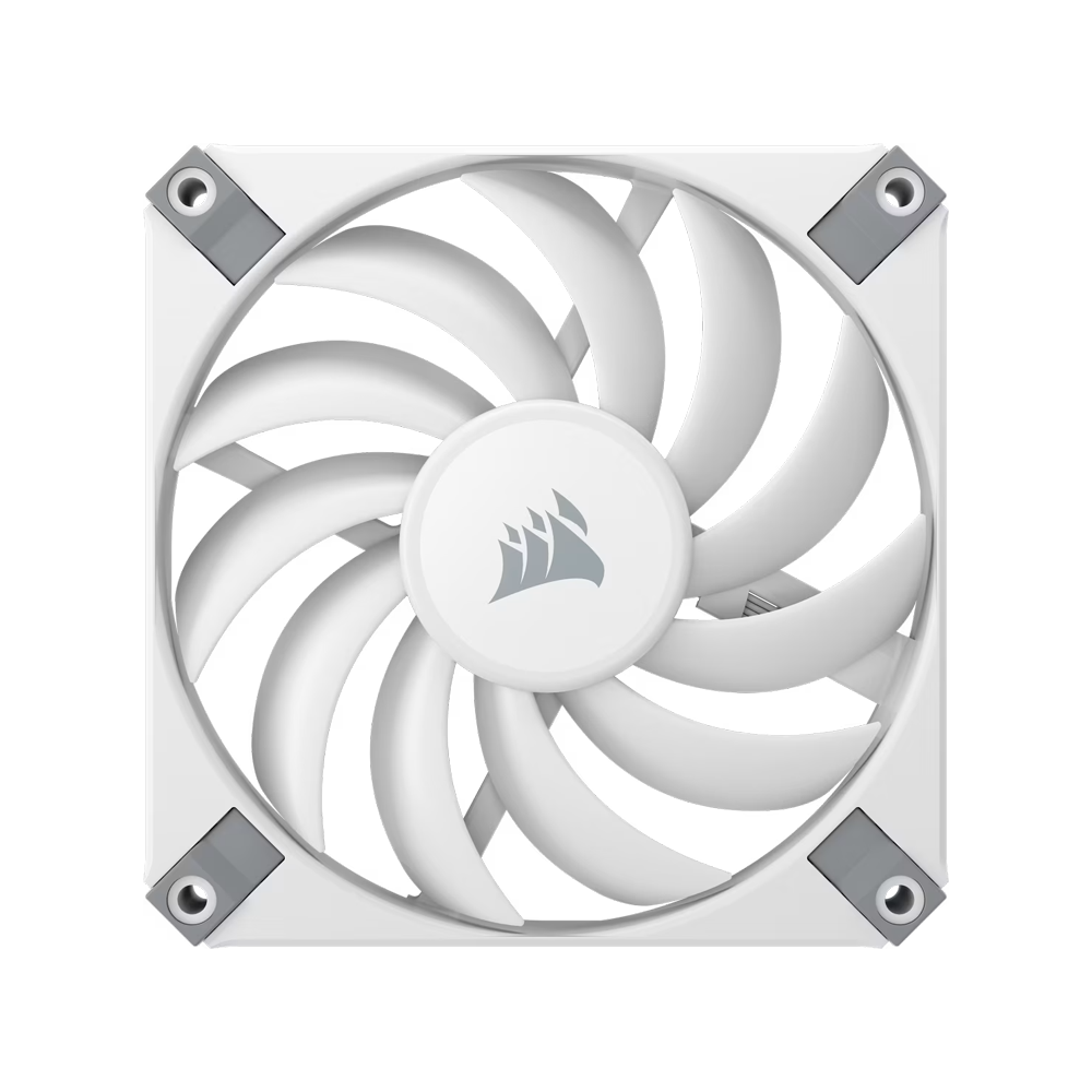 CORSAIR AF120 SLIM Fluid Dynamic Bearing Fan Single Pack - White