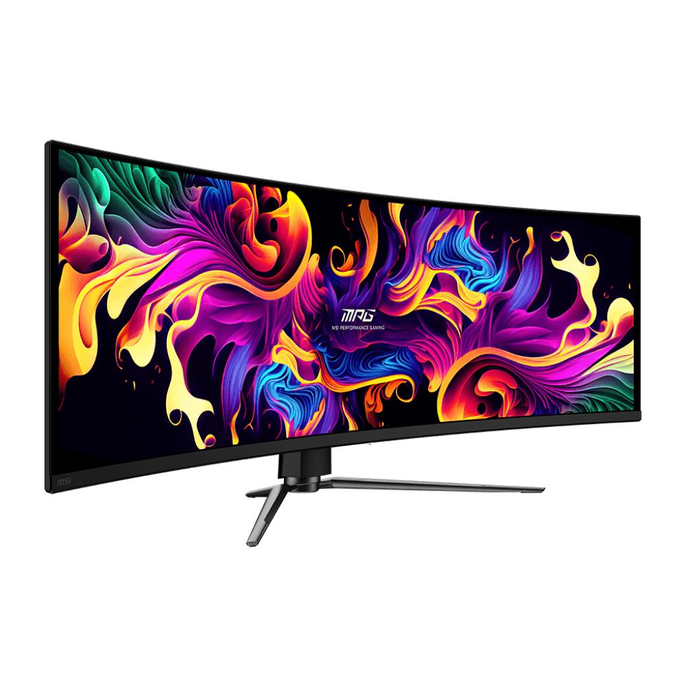 MSI MPG 491CQPX 49 Inch 240Hz 0.03ms DQHD HDMI 2.1 QD-OLED Curved Gaming Monitor - Black