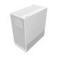NZXT H5 Flow (2024) Compact Mid-Tower ATX Case - White