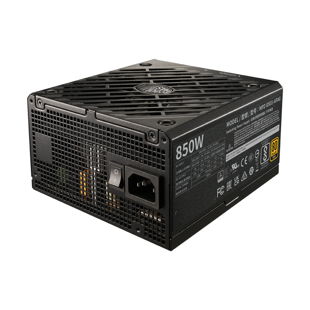 COOLER MASTER V850 GOLD I MULTI 80 Plus Modular ATX 3.0 Power Supply - Black