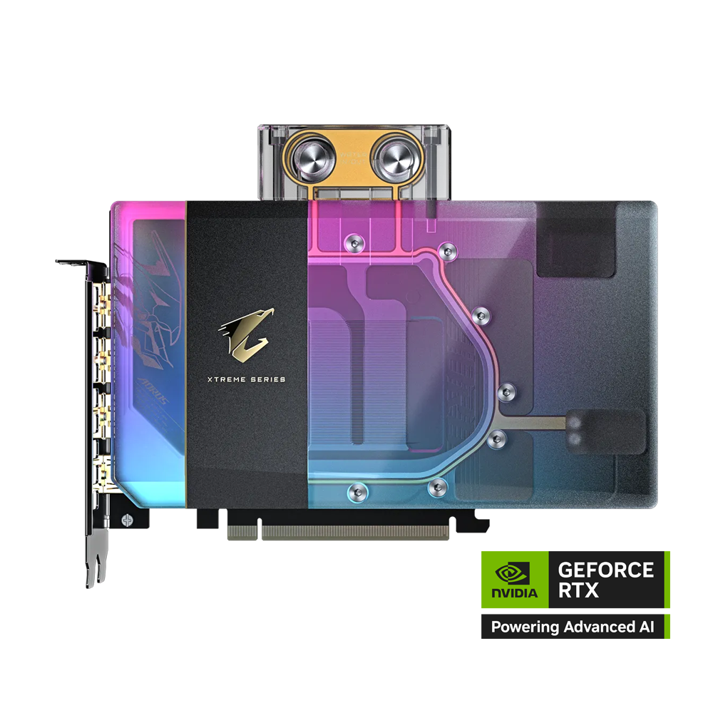 GIGABYTE AORUS GeForce RTX 5080 XTREME WATERFORCE WB 16GB Graphic Card - Black