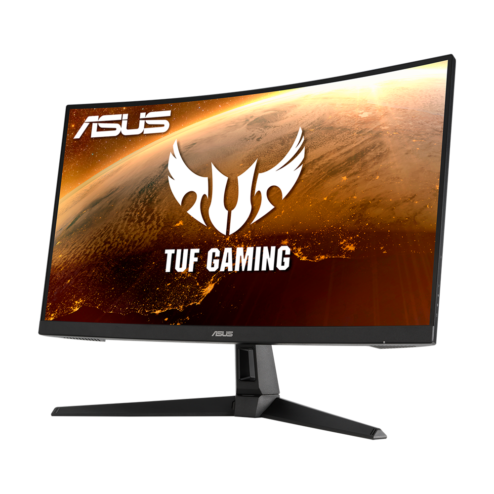 ASUS TUF GAMING VG27VH1B 27 Inch 165Hz FHD HDMI 2.0 1ms Curved Gaming Monitor - Black