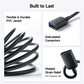 Cable Matters 200008-BLACK-6 USB to USB Extension Cable
