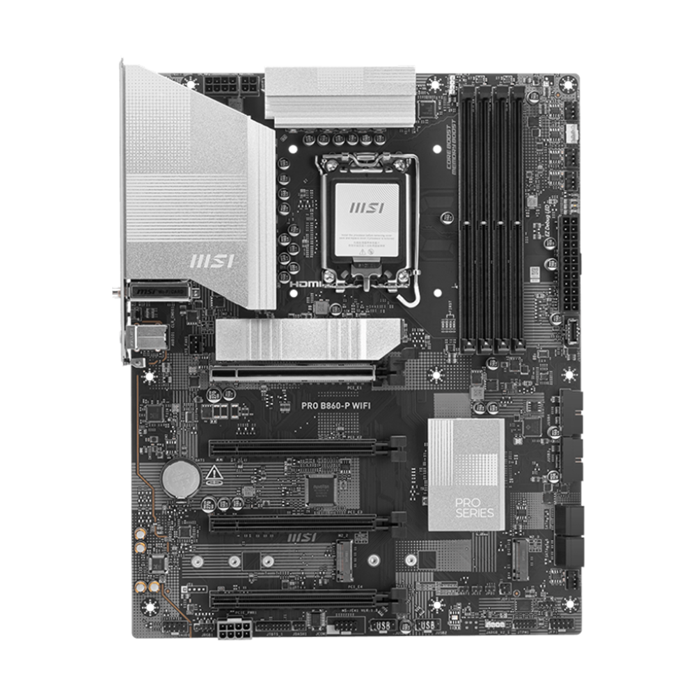 MSI PRO B860-P WIFI DDR5 Motherboard - Black