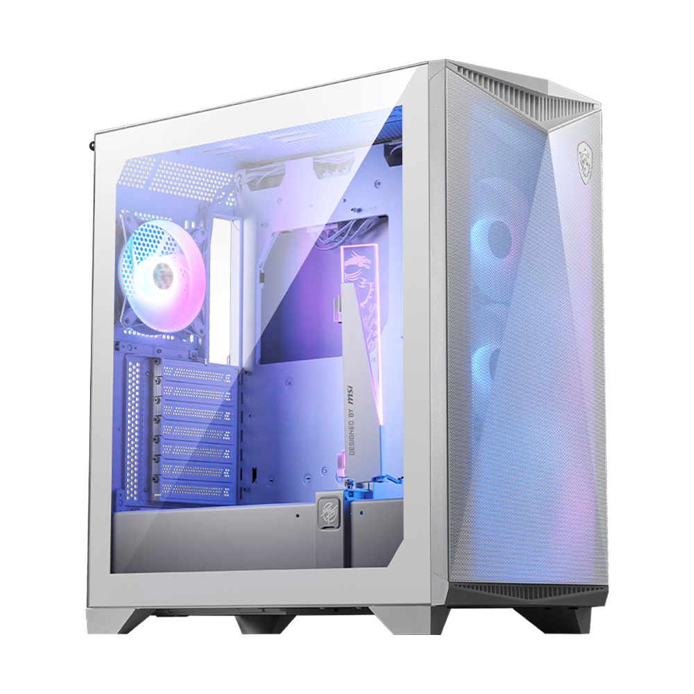 MSI MPG GUNGNIR 300R Airflow ATX Mid Tower Case - White