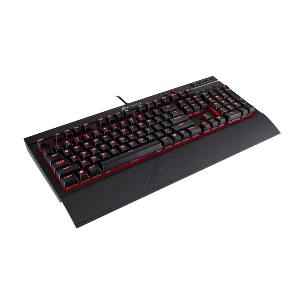 CORSAIR K68 Wired Cherry MX Red Mechanical Keyboard - Black