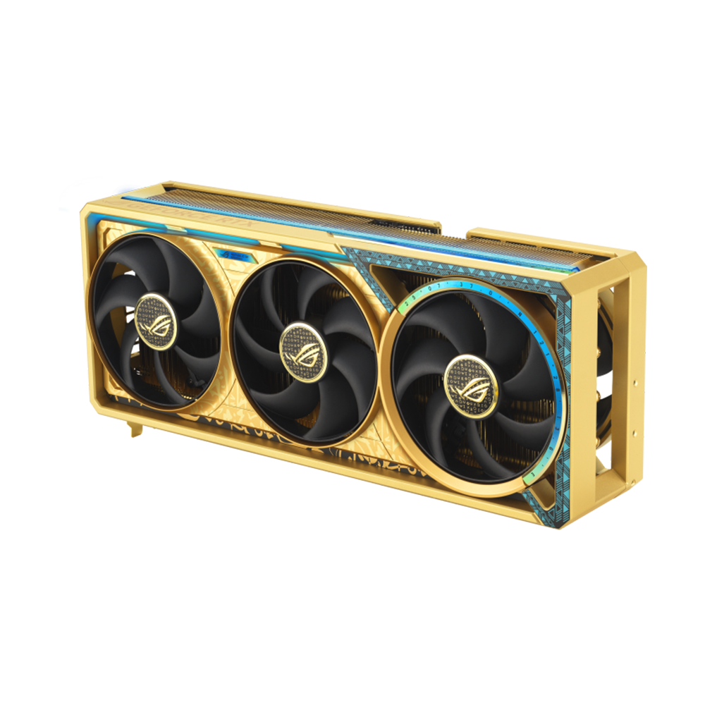 ASUS ROG ASTRAL GeForce RTX 5080 OC 16GB Dhahab Edition Graphics Card - Gold