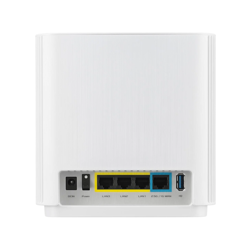 ASUS ZenWiFi AX (XT9) AX7800 Mesh WiFi 6 System Tri-Band Whole-Home - White