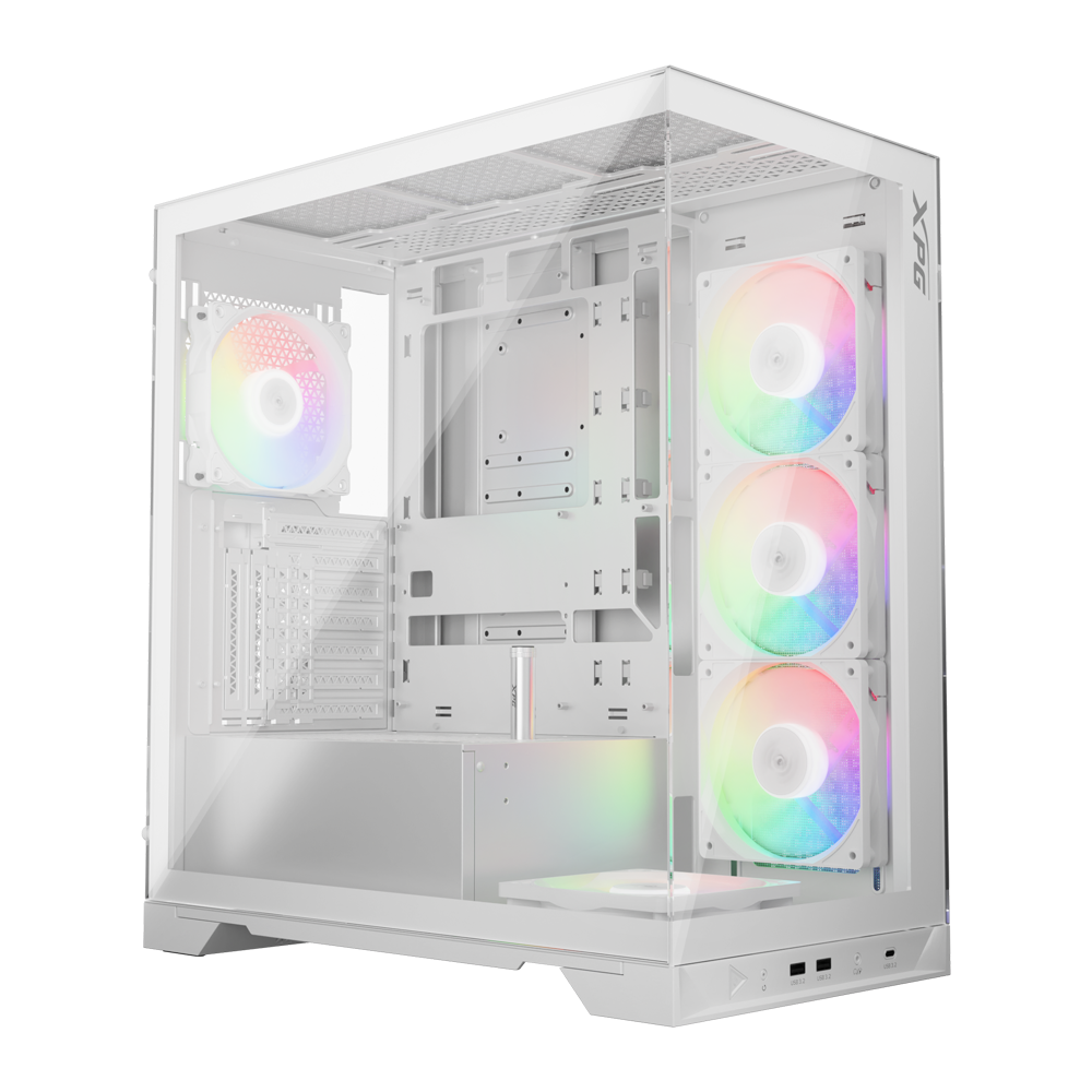 XPG INVADER X Mid Tower Case - White