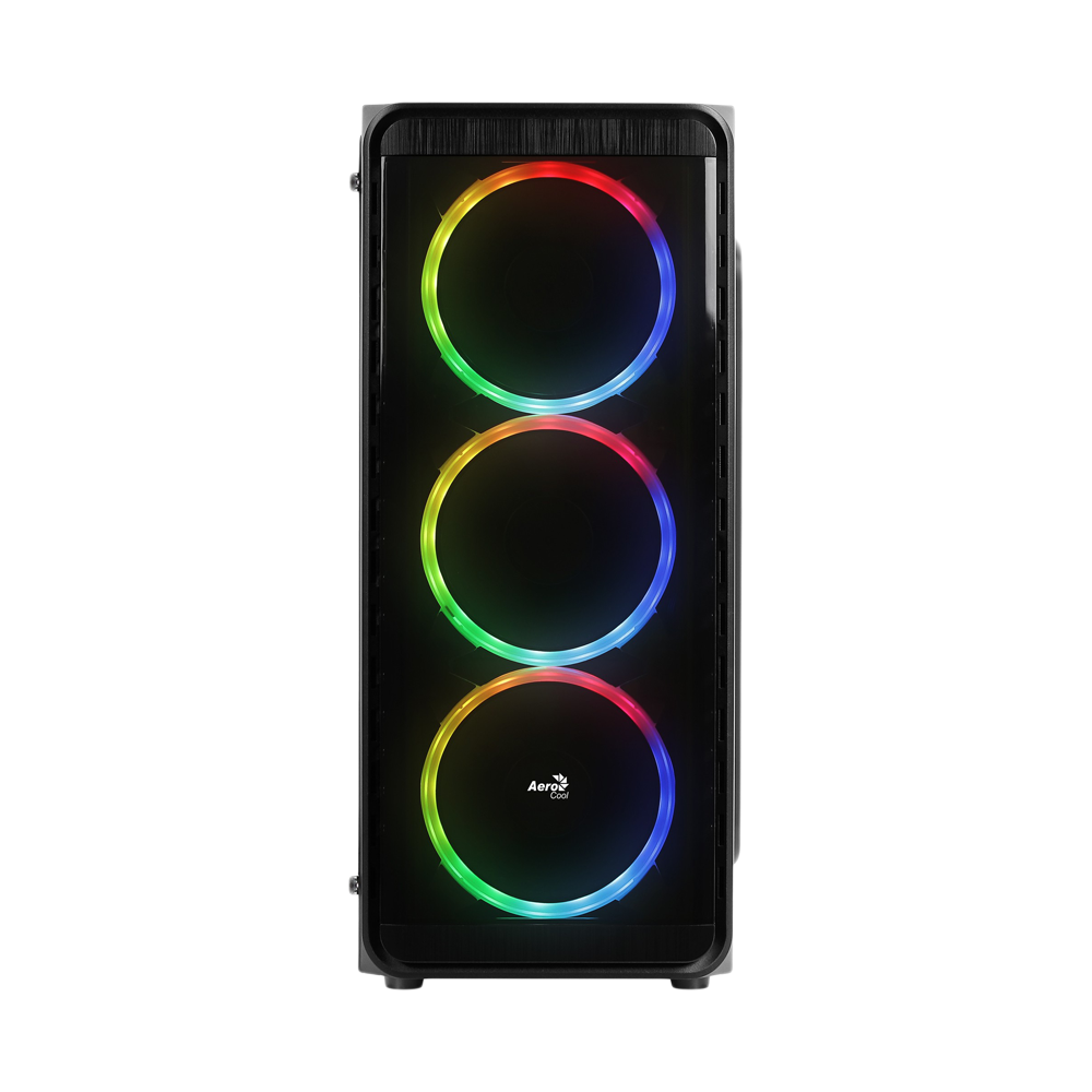 Aerocool SI-5200 ARGB Mid Tower Case - Black