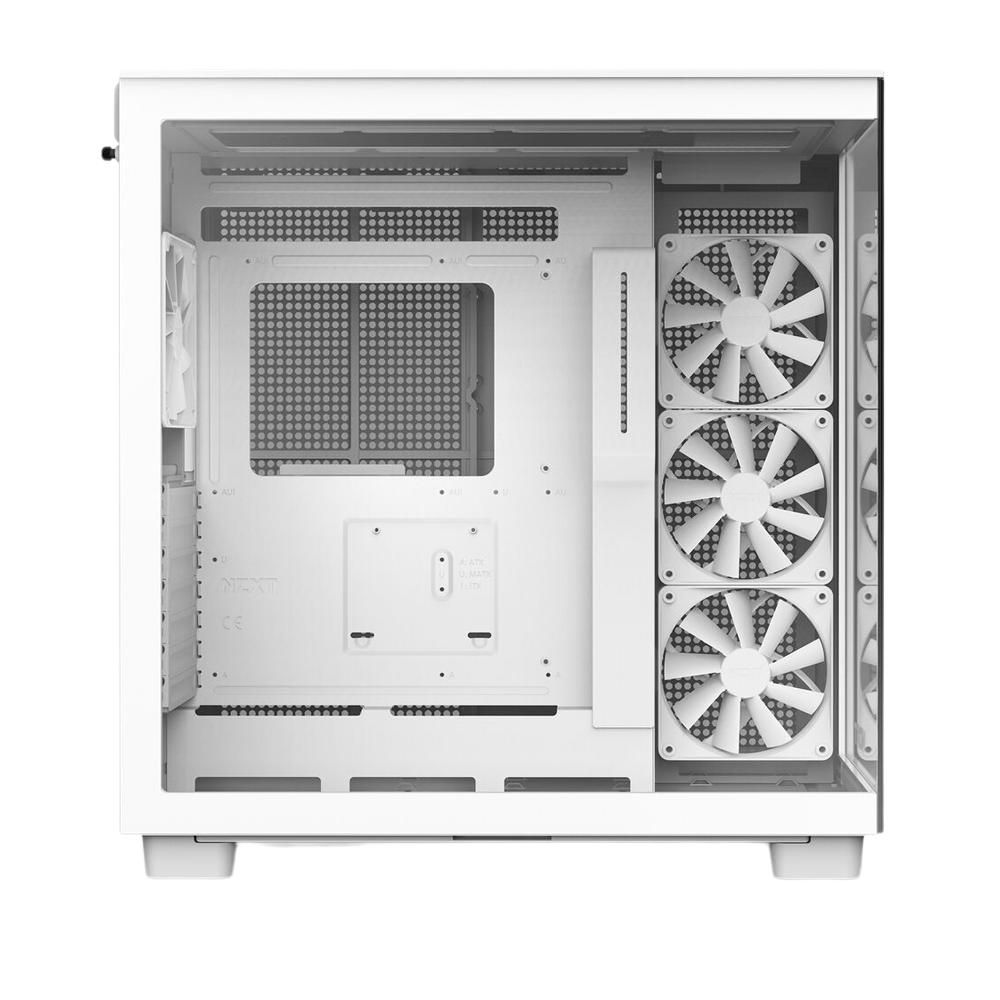 NZXT H Series H9 Flow Edition ATX Mid Tower - White