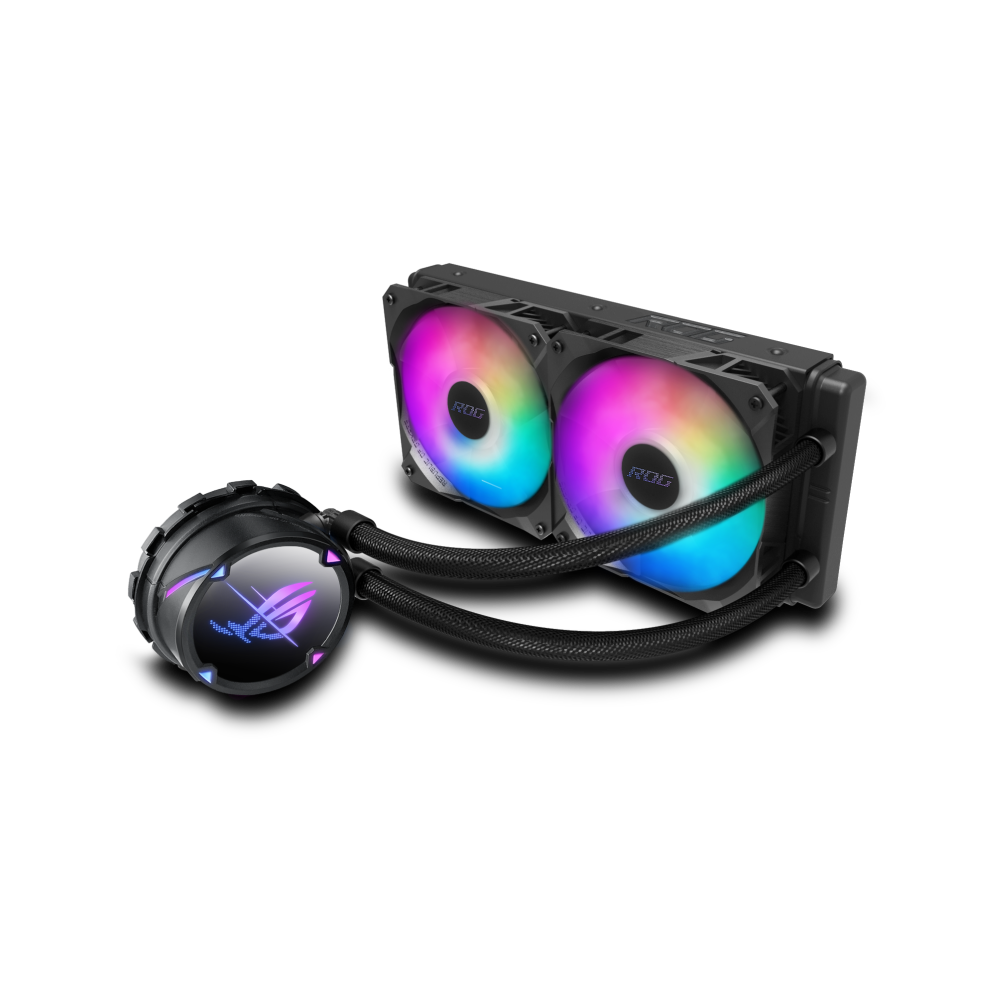 ASUS ROG STRIX II 240 ARGB AIO CPU Liquid Cooler - Black